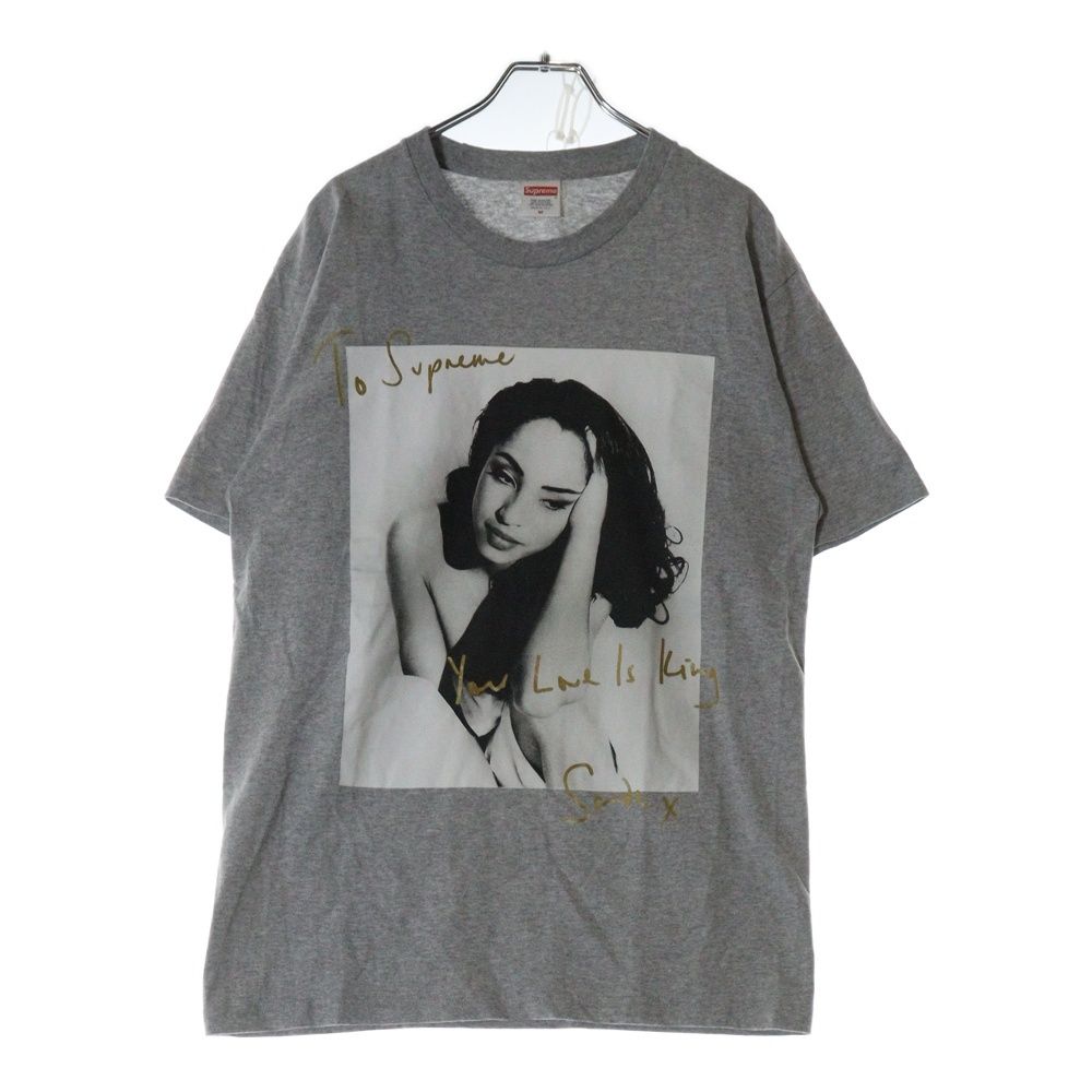 Supreme Sade Tee シュプリーム シャーデー フォトT XL グレー T