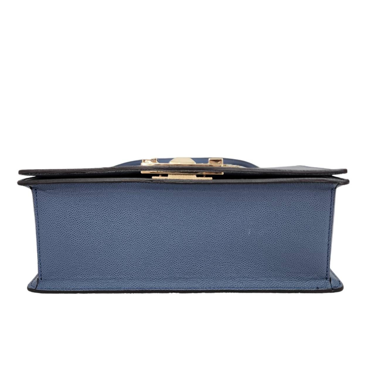 最終価格】FURLA フルラ MIMI ミミ ショルダーバッグ ブルー ネイビー 