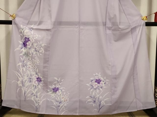 平和屋着物＊夏物　訪問着　絽　草花文　洗える着物　未使用　AABA5596sx 平和屋着物＊夏物 訪問着 絽 草花文 洗える着物 未使用 AABA5596sx 2025