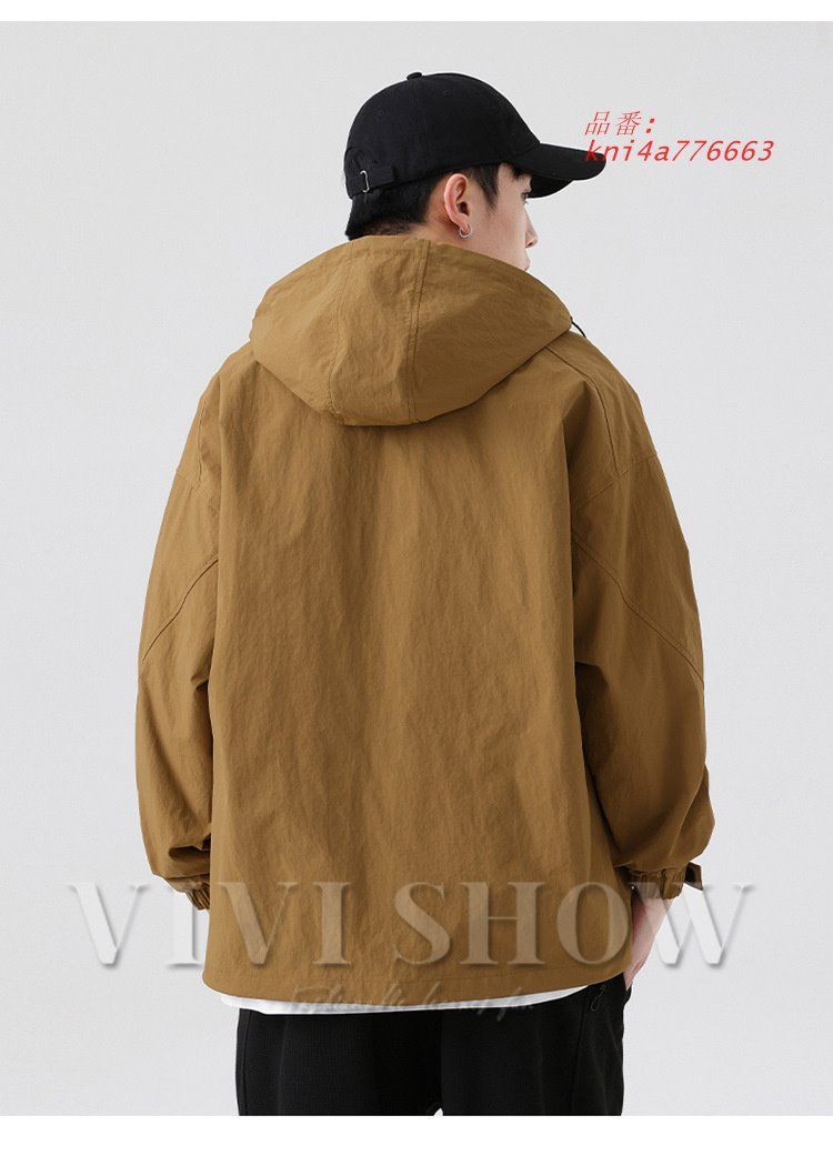 無地 ミリタリーコート