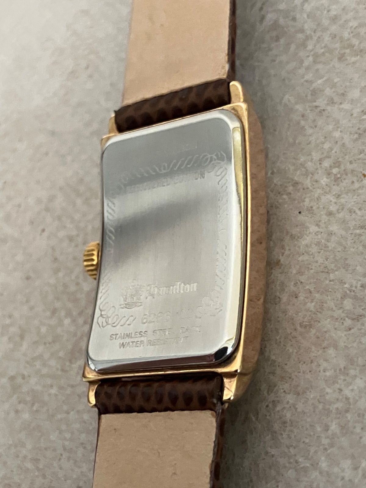 値下げ 稼働☆ハミルトン Hamilton アードモア スモセコ レディース QZ  