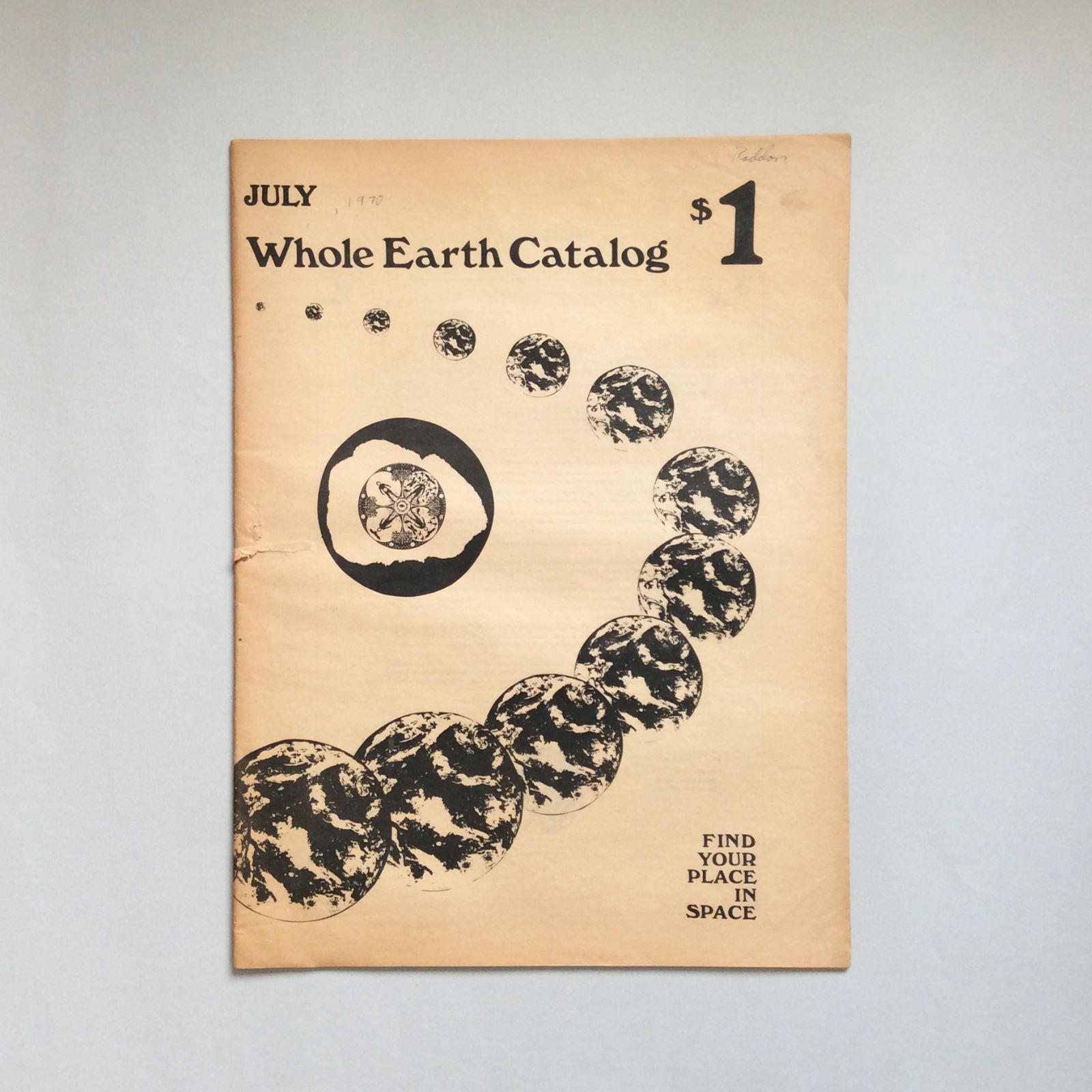 今年も話題の Catalog Earth Whole July 1970年） 1970（ホールアース 