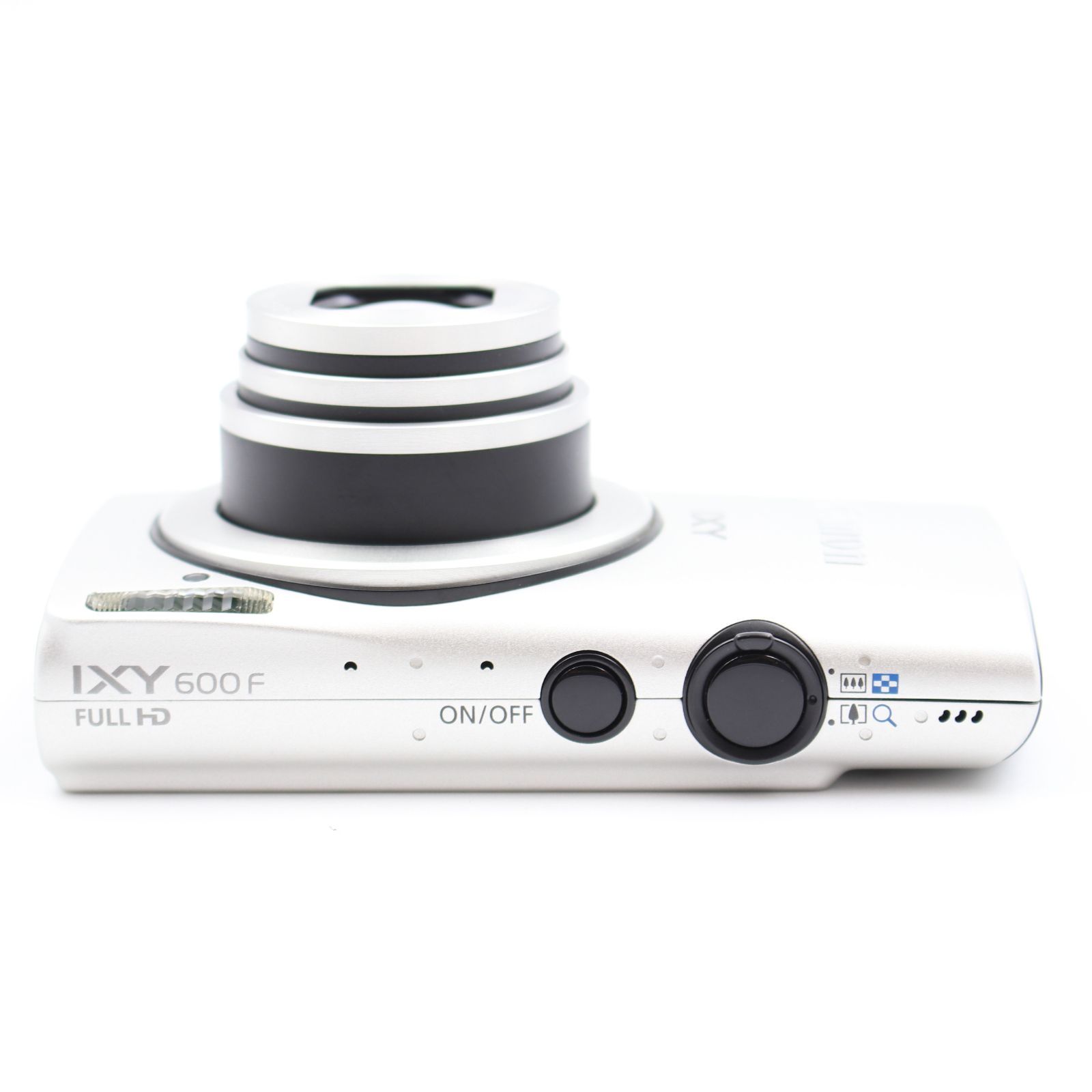 □新品同様□ Canon IXY 600F シルバー デジタルカメラ キヤノン  