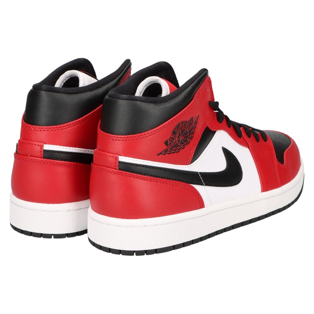 NIKE (ナイキ) AIR JORDAN 1 MID BRED TOE 554724-069 エアジョーダン1