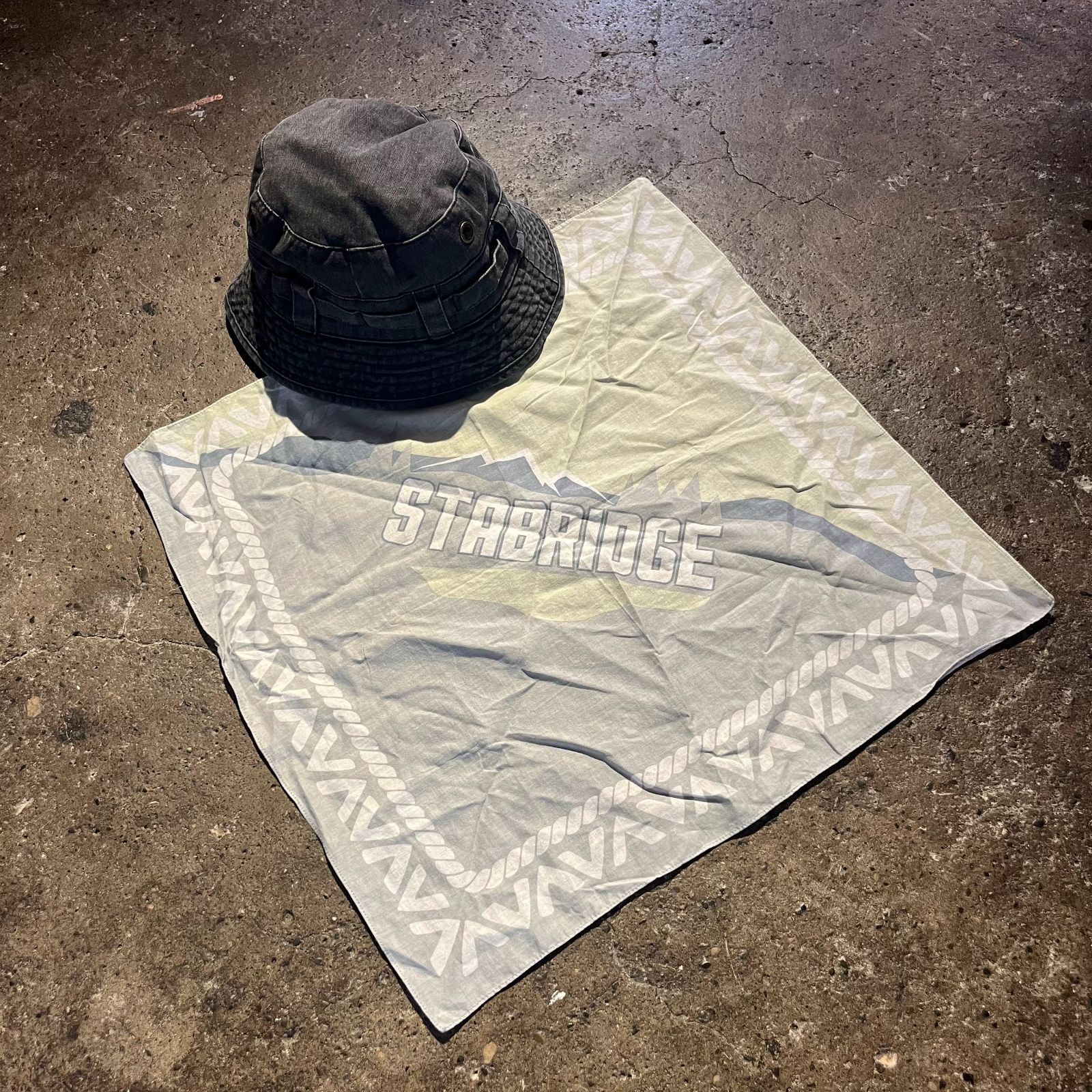 帽子 STABRIDGE Bandana Jungle Hat Steel the Apartment