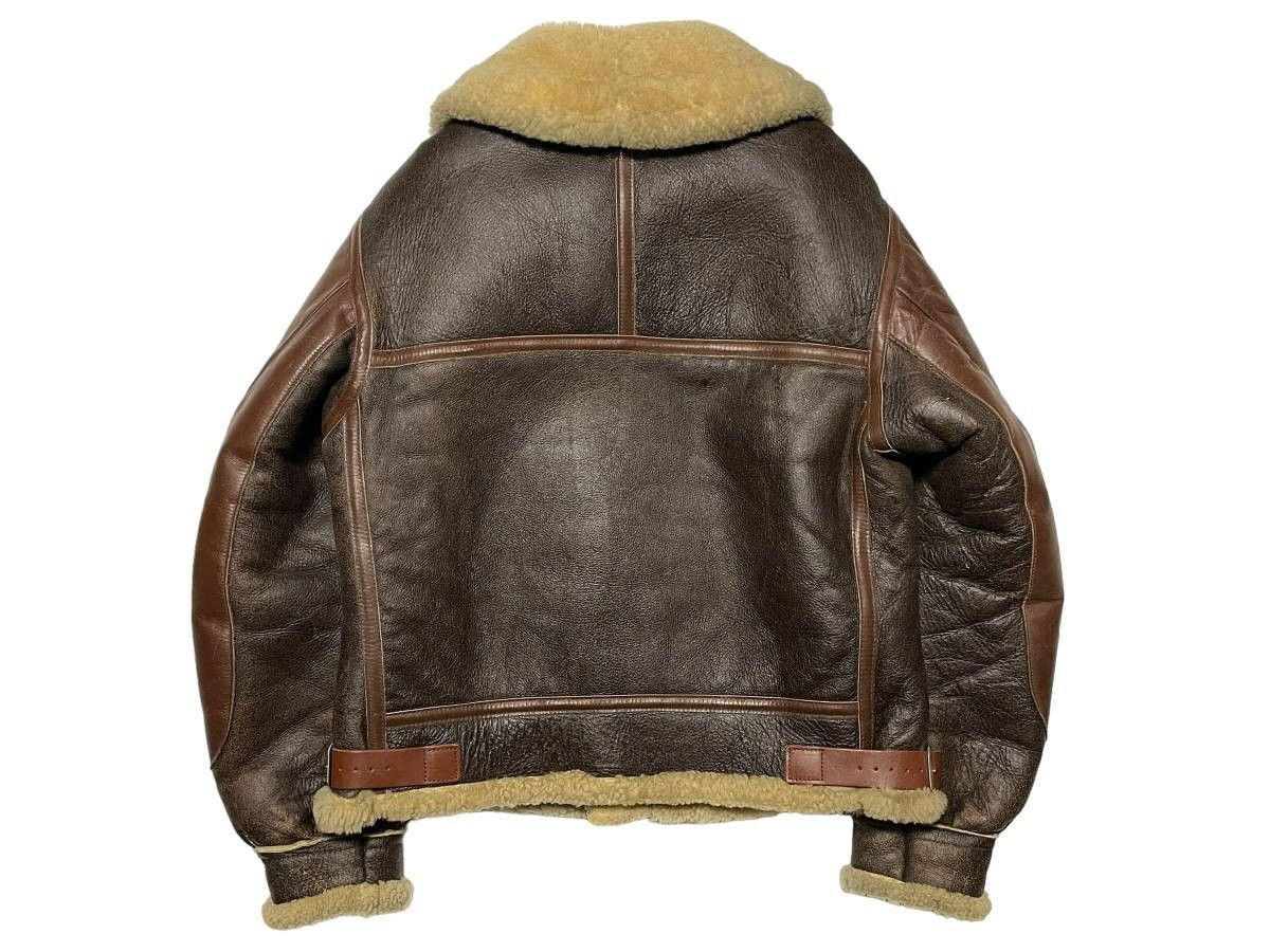 バズリクソンズ　B3 フライトジャケット size38 バズリクソンズ ムートンフライトジャケット B-3大戦タイプ 38R USED現状