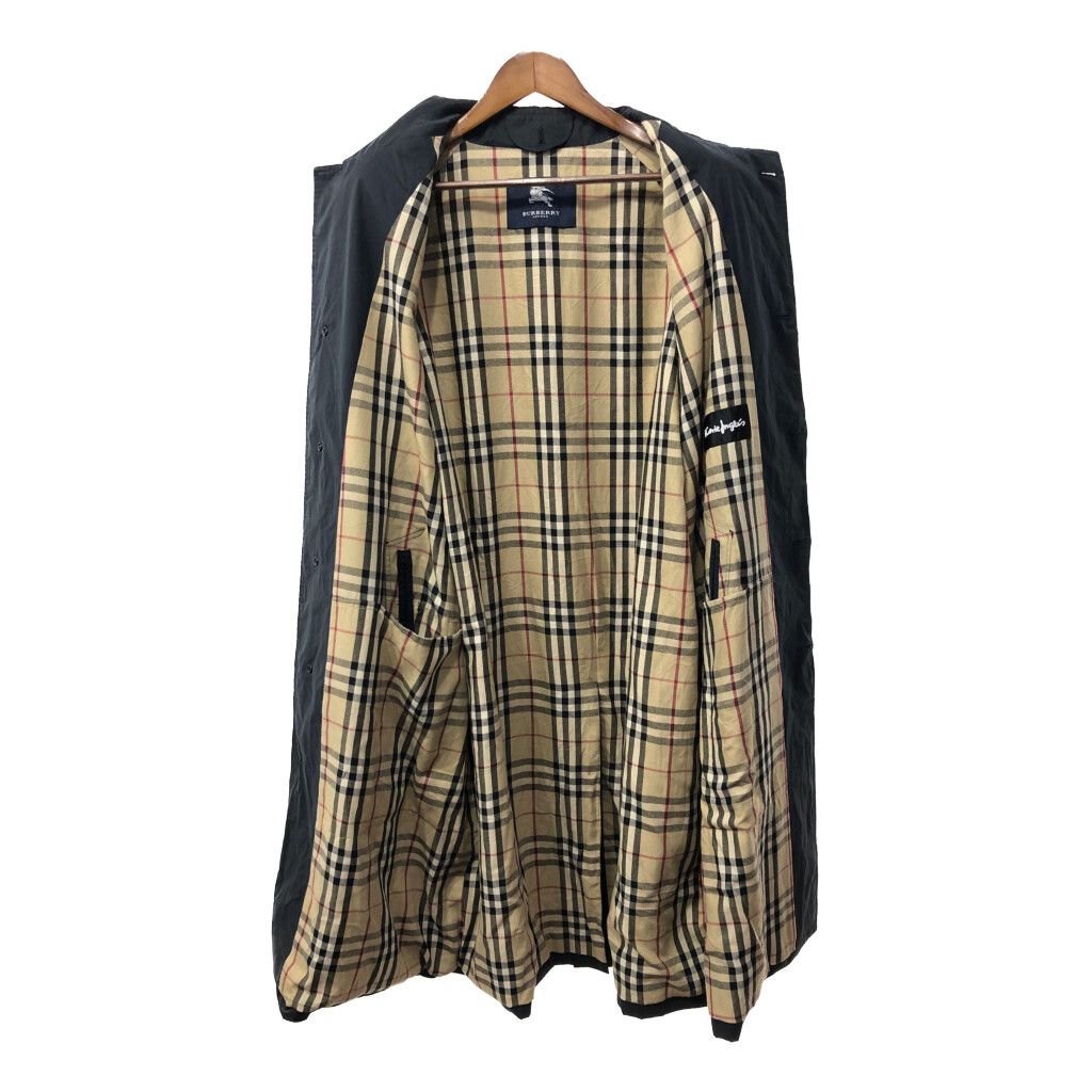 BURBERRY バーバリー ステンカラーコート ブラック (メンズ M相当) 中古 古着 Q3655 - メルカリ