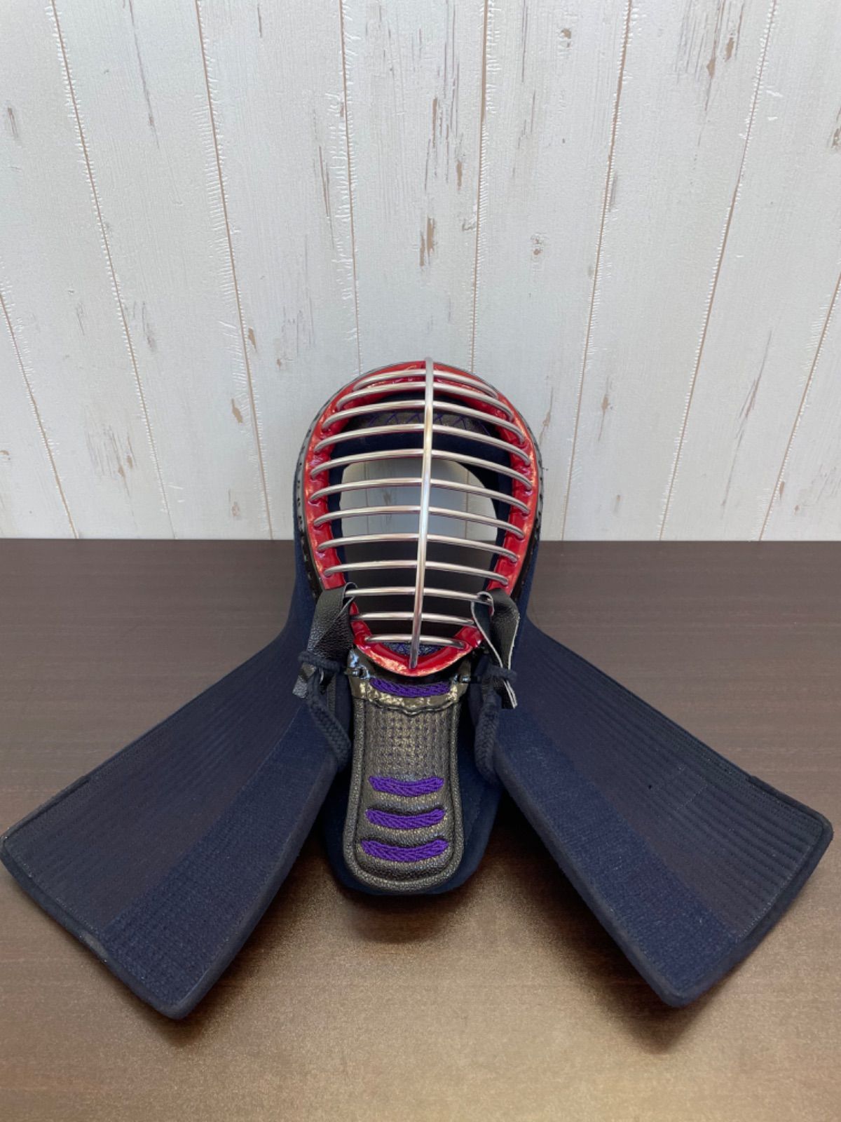 剣道防具 松勘 】 剣道具 剣道防具 胴抜きセット 閃RED HIRAMEKI 8mm グノ