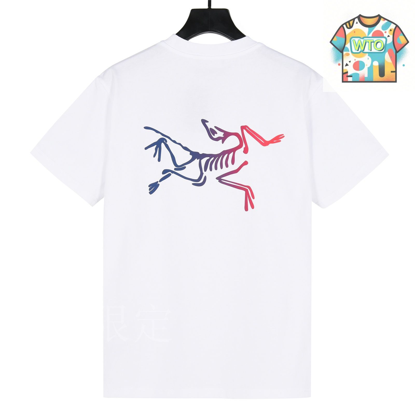 今日WTO】ARCTERYX 2025 カラーグラデーションプリント T シャツ