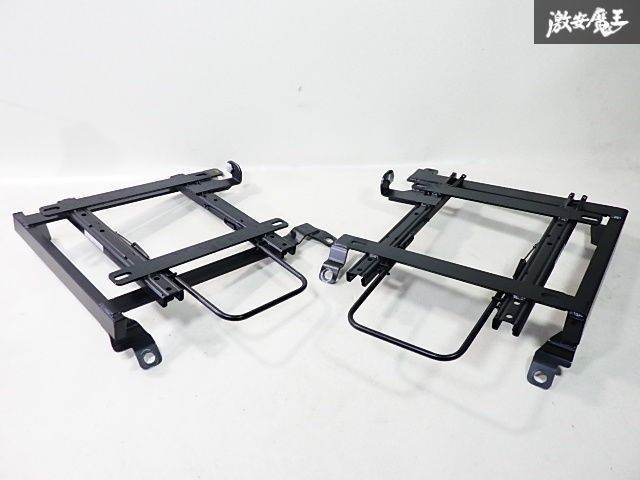 展示車外し カワイ製作所 スパルコ R35 GT-R セミバケ 底止め シートレール レール 左右セット R100J-TIC N071R N070L 即納