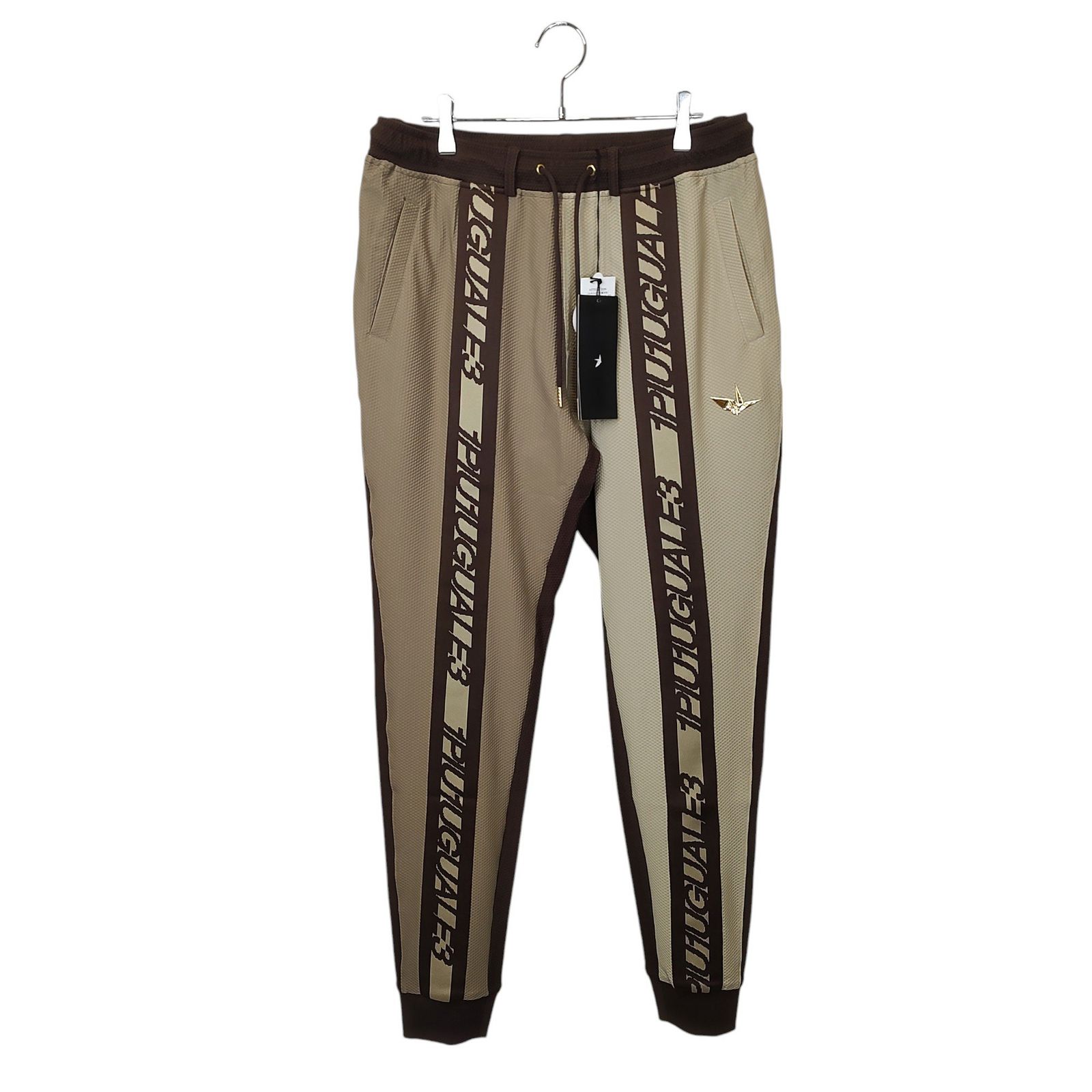 1PIU1UGUALE3 GOLF ウノピュウノ ゴルフ 113 GOLF LOGO TAPE RIB PANTS