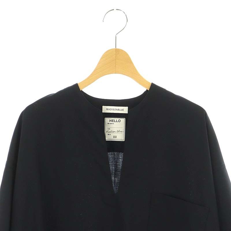マディソンブルー MADISONBLUE キーネック スリット ロング
