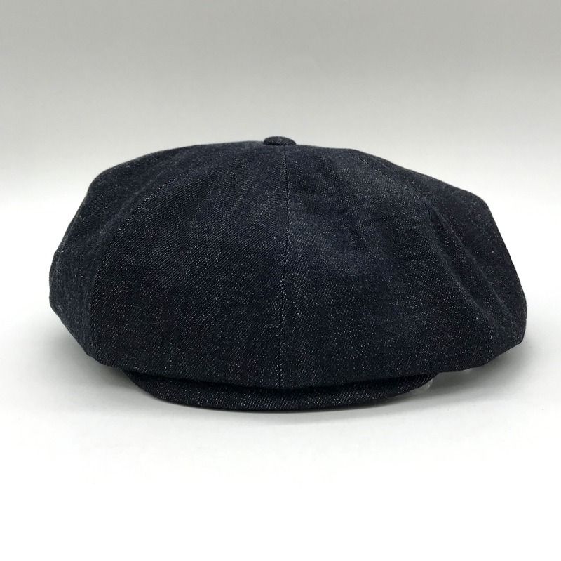 AUBERGE GUSTON キャスケット　黒シャンブレー AUBERGE GUSTON キャスケット 黒シャンブレー