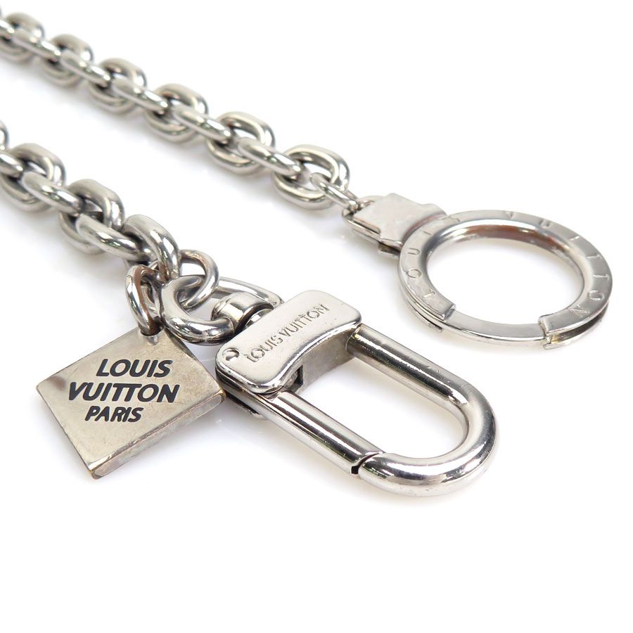 Louis Vuitton シェンヌ アノクレXL ウォレットチェーン シルバー