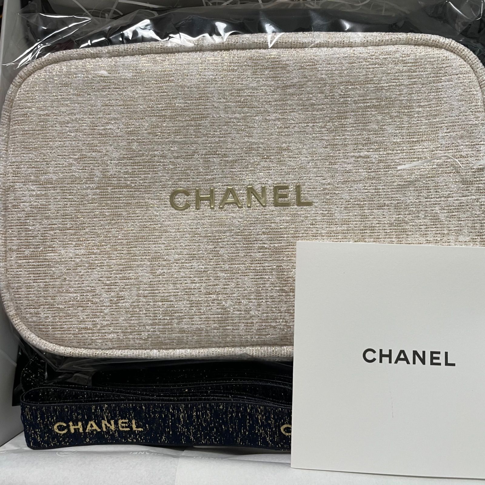 未使用 CHANEL シャネル デュオインバッグセット ラクレームマン 