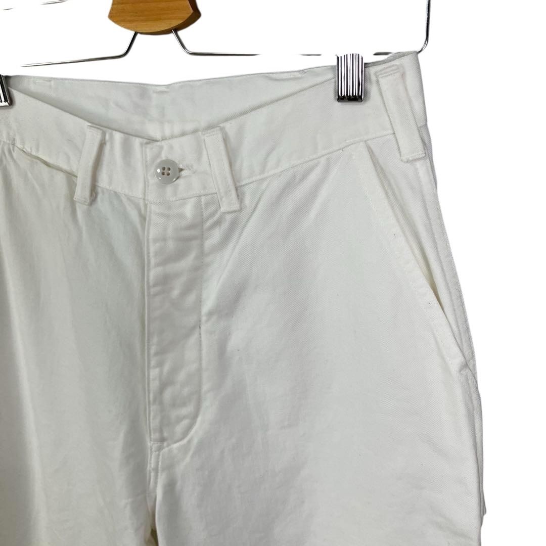 綿 ワイドパンツ