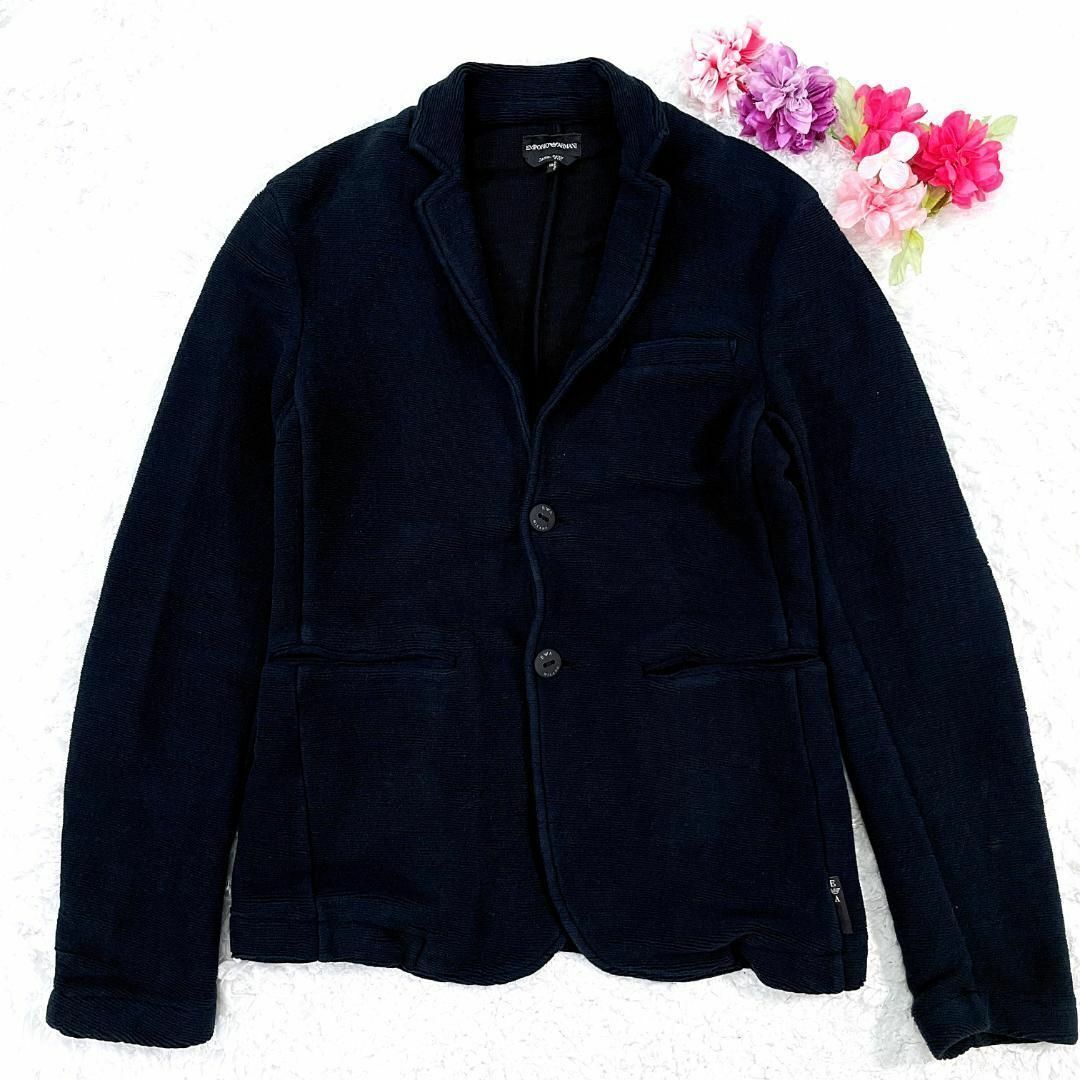 ✨希少✨ EMPORIO ARMANI ニットジャケット エンポリオアルマーニ