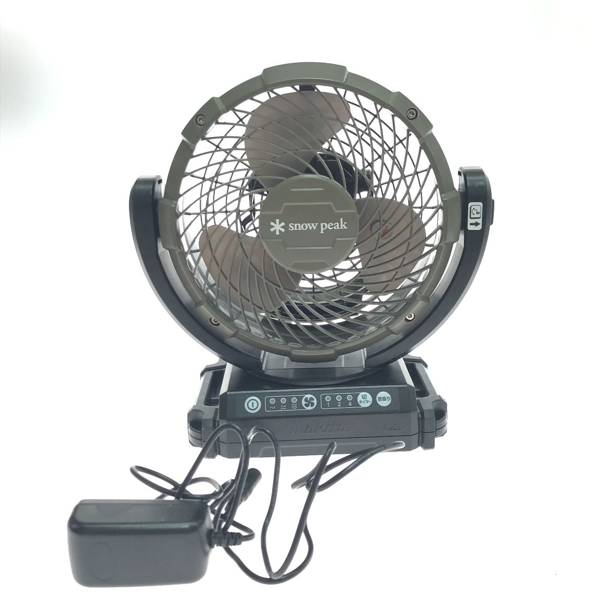 $$ MAKITA×snowpeak フィールドファン MKT-102 オリーブ