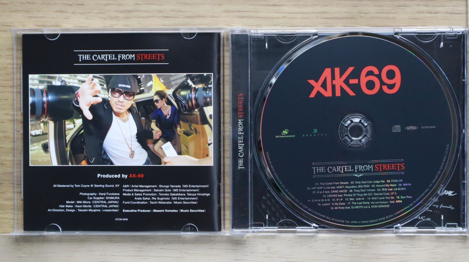 国内盤CD☆エーケーシックスティナイン/Ak-69□ THE CARTEL FROM