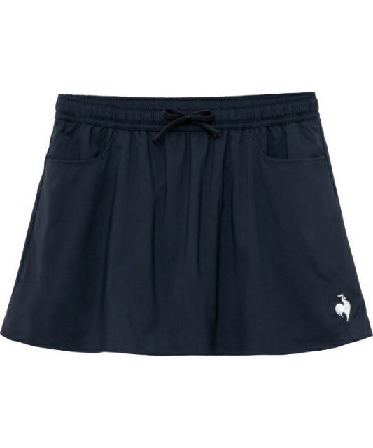 le coq sportif ルコック リバーシブル２ＷＡＹグラフィックスコート ネイビー O QTWWJE03 NV | スポーツ テニス ウエア リバーシブル 2WAY スコート スカート サンスクリーン UVCUT クーリング効果 遮