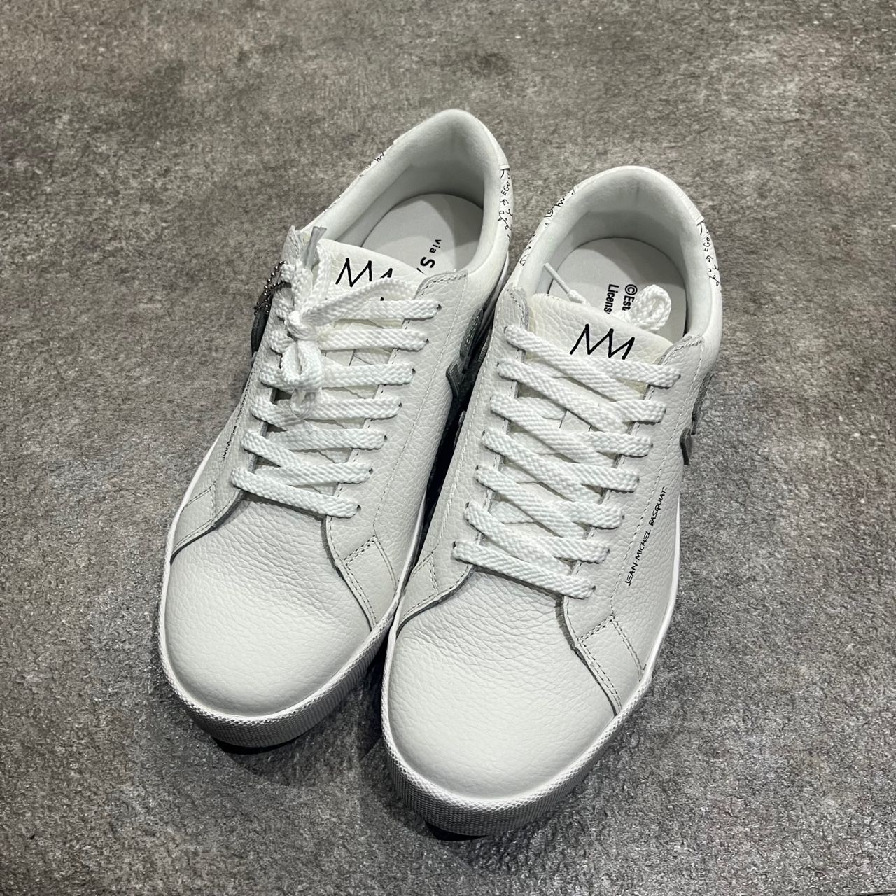 新品 SANGACIO SG8 WHITE JEAN MICHAEL BASQUIT コラボ サンガッチョ