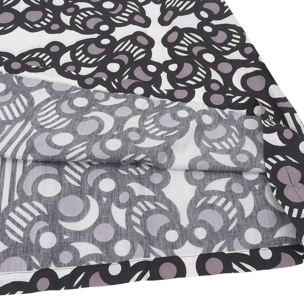 HIROCOLEDGE ヒロコレッジ コットン 総柄 Aライン ワンピース レディース マルチ ―