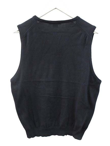 ジョンスメドレー JOHN SMEDLEY Vネック コットンニット ベスト