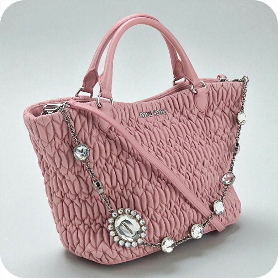 miumiu♡ミュウミュウ 2WAY バッグ マトラッセ 楽天市場】【全品10％OFFクーポン!!】ミュウ ミュウ Miu Miu