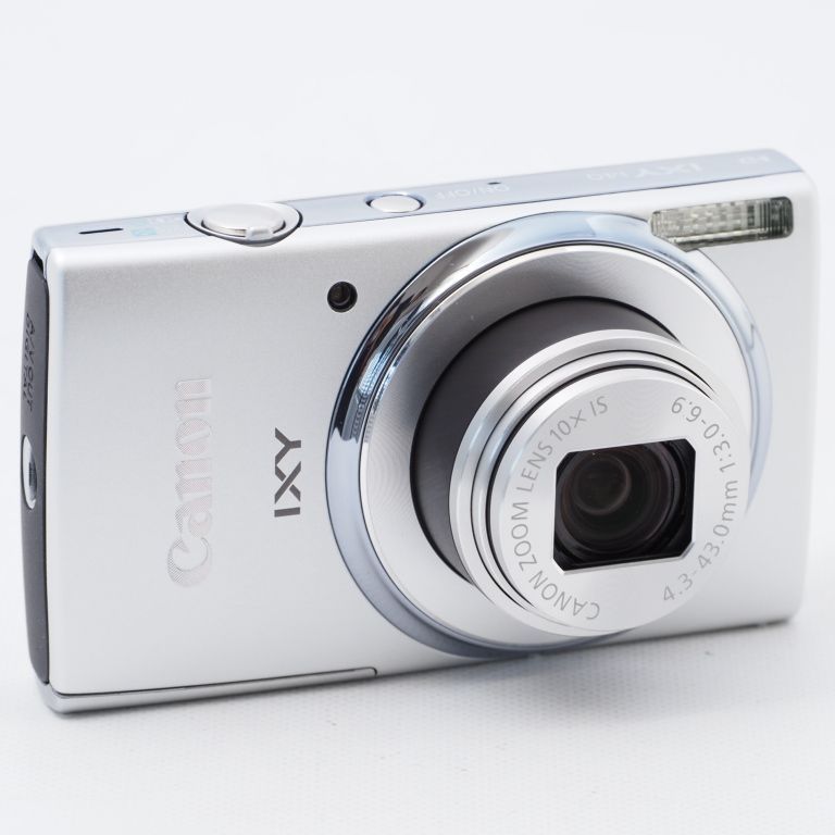 Canon デジタルカメラ IXY 140 光学10倍ズーム シルバー IXY140(SL ...