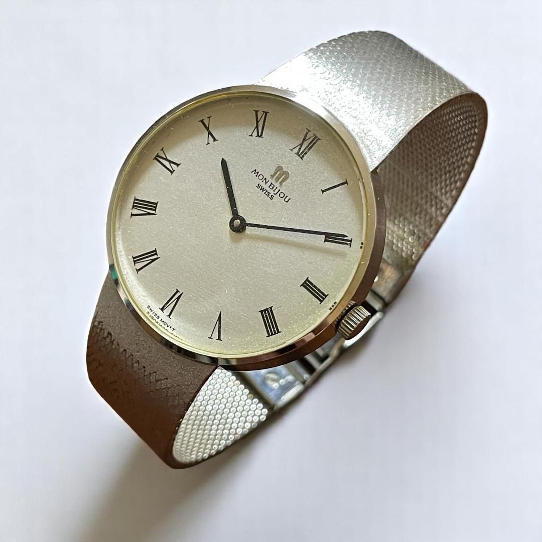 ORIENT モンビジュ　ヴィンテージ　腕時計 ヴィンテージ オリエント モンビジュ MON BIJOU 手巻き スイス 腕時計