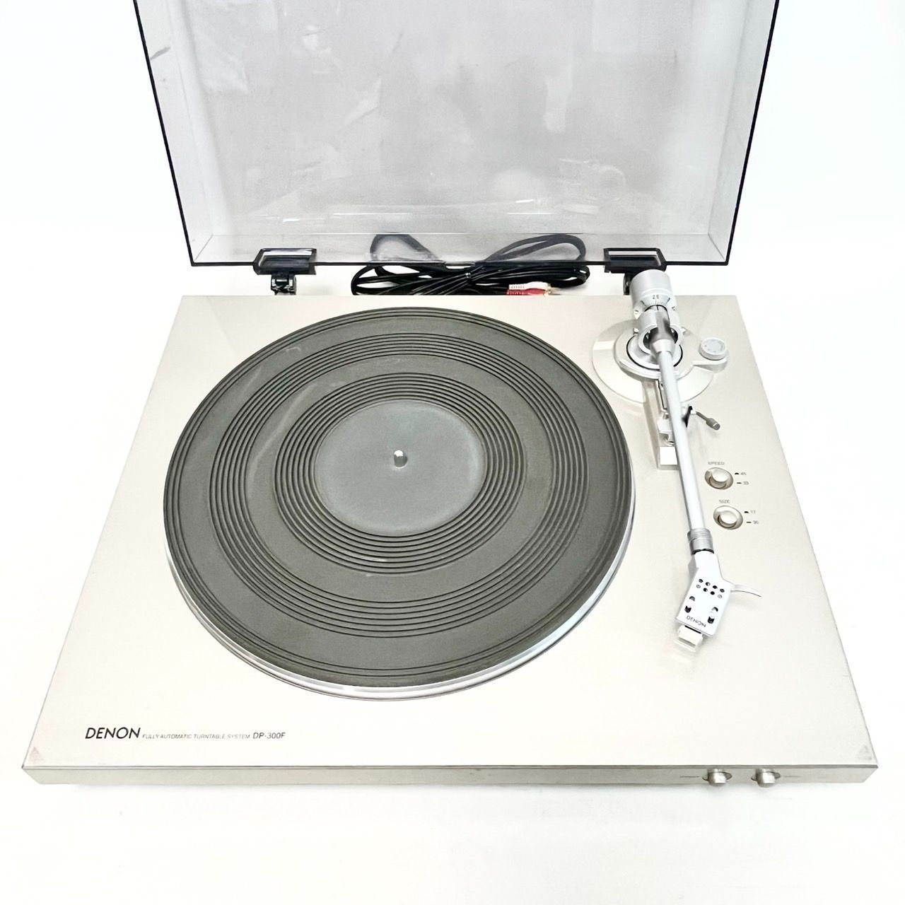 DENON デノン DP-300F レコードプレーヤー みやすく