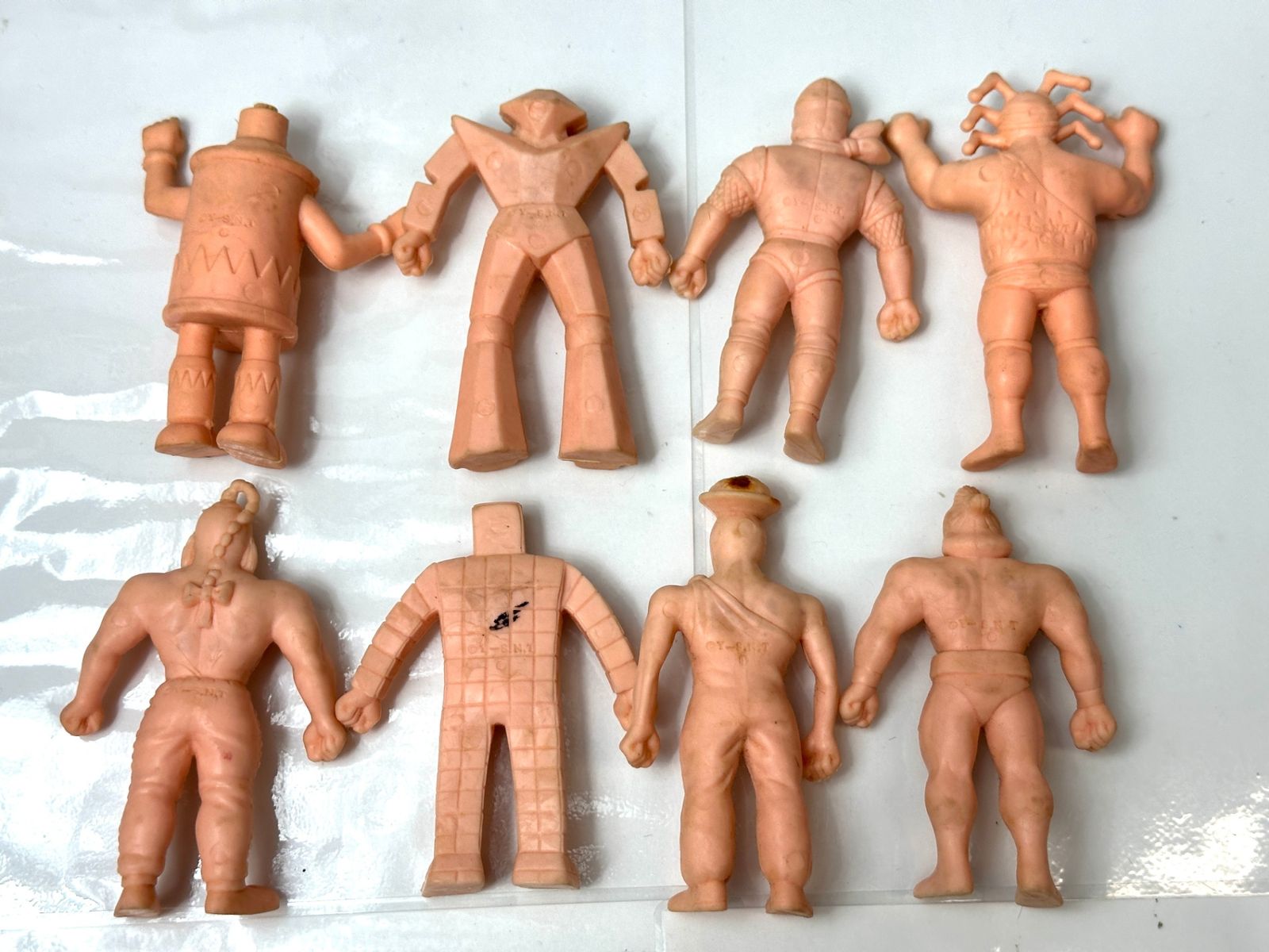 現状品 丸越 キン肉マン デカ消し キン消し 25個セット ミートくん 