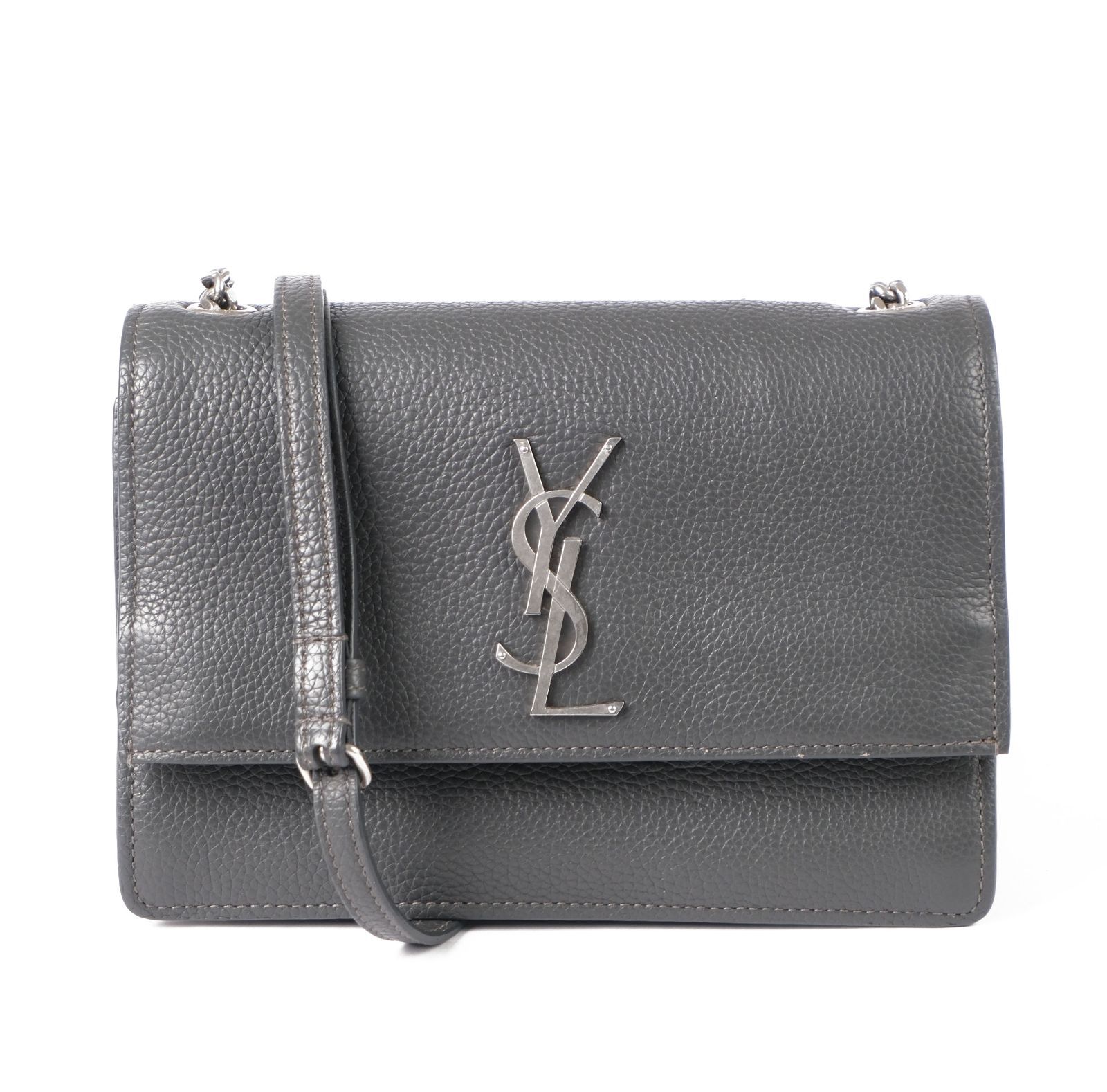 ☆値下げ☆サンローラン SAINT LAURENT パリ レザー チェーン 