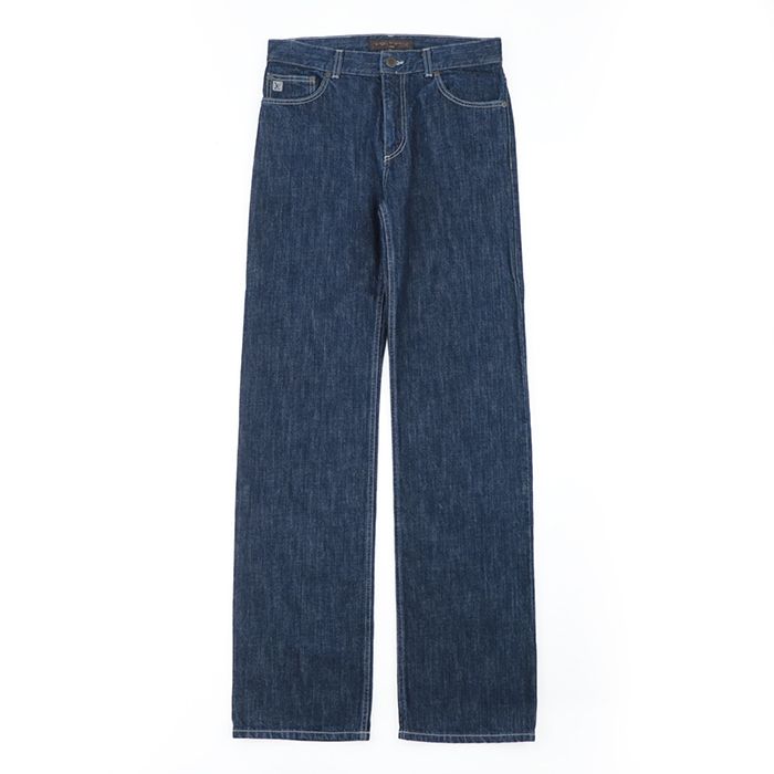 美品】ルイ・ヴィトン RW052QMHDP01CJY 5P ストレート デニム ジーンズ 