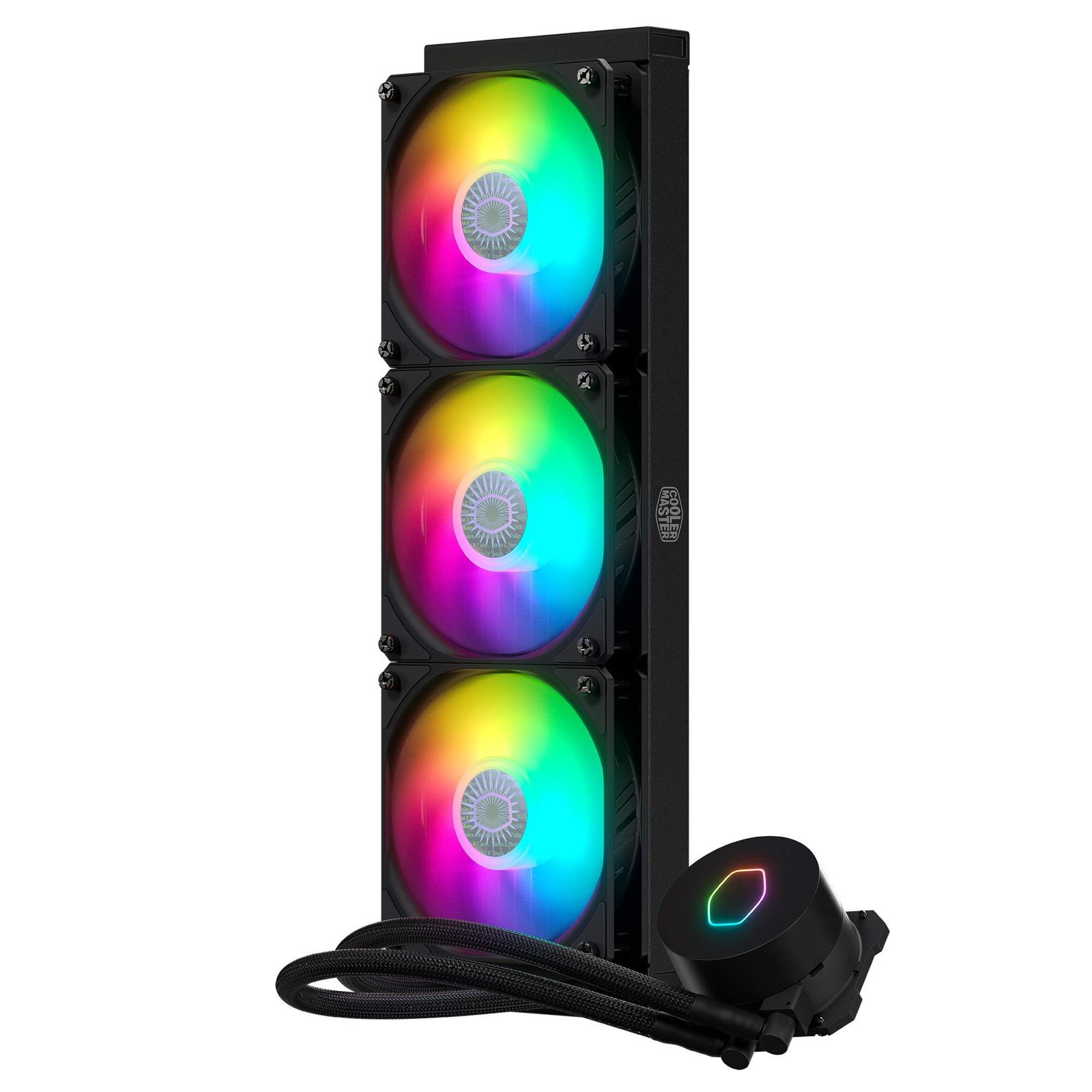 Cooler Master MasterLiquid ML360L V2 ARGB 簡易水冷CPUクーラー MLW-D36M-A18PA-R2 FN1403 [ブラック] [単品] [ML360L]