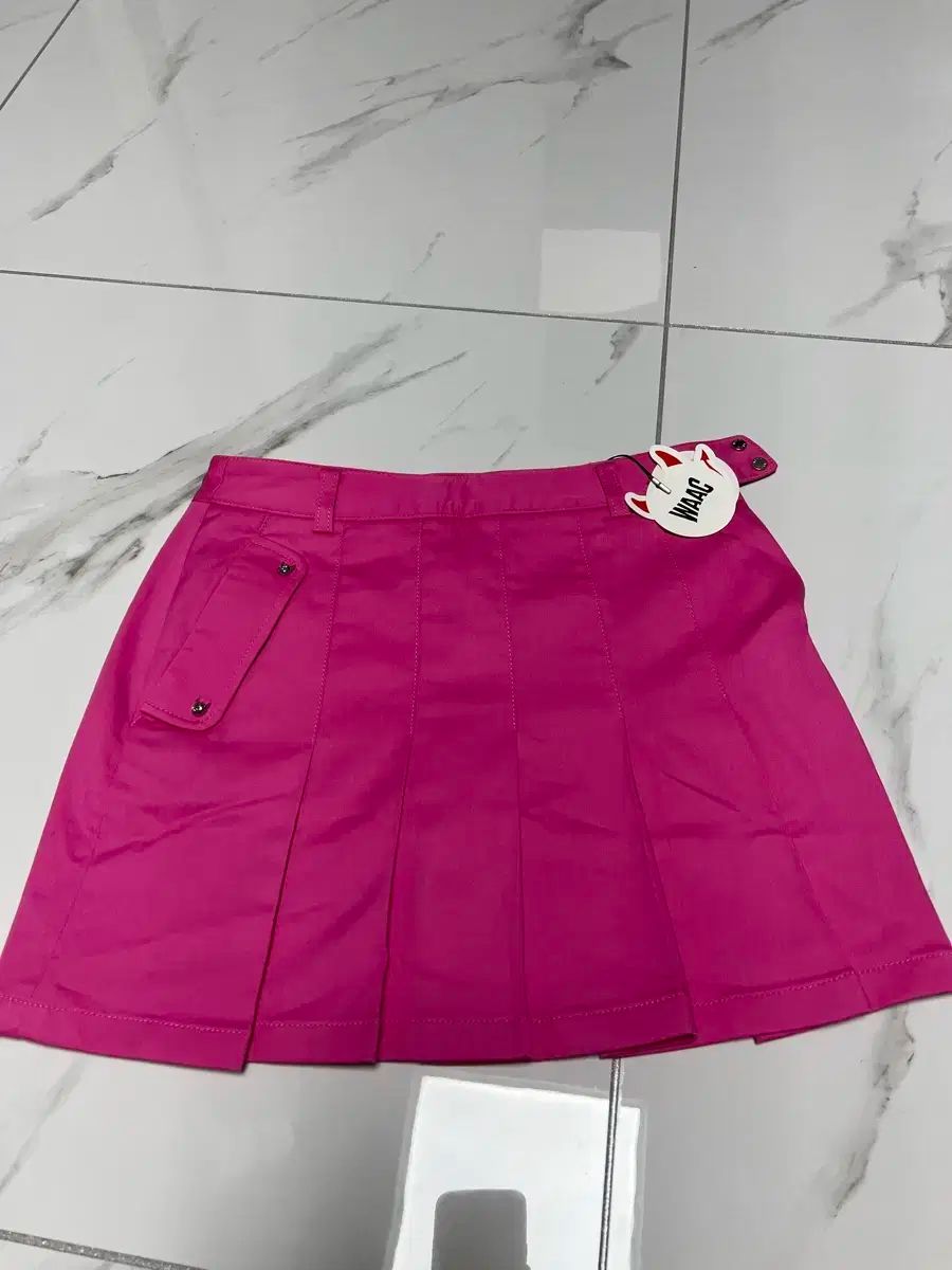 お買い得品 (選択肢があります) WAAC ゴルフウェア ピンク プリーツ