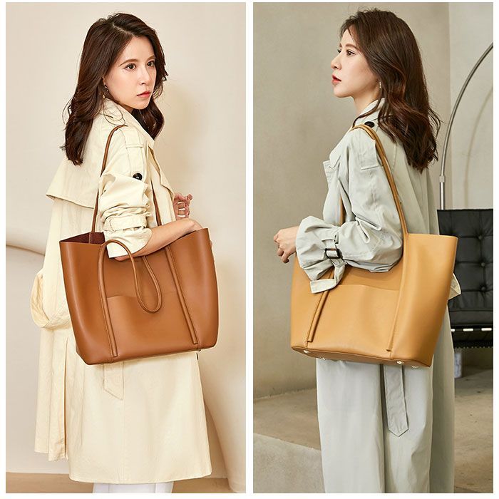 ベージュ レザー バッグ レザーバッグ スクエア