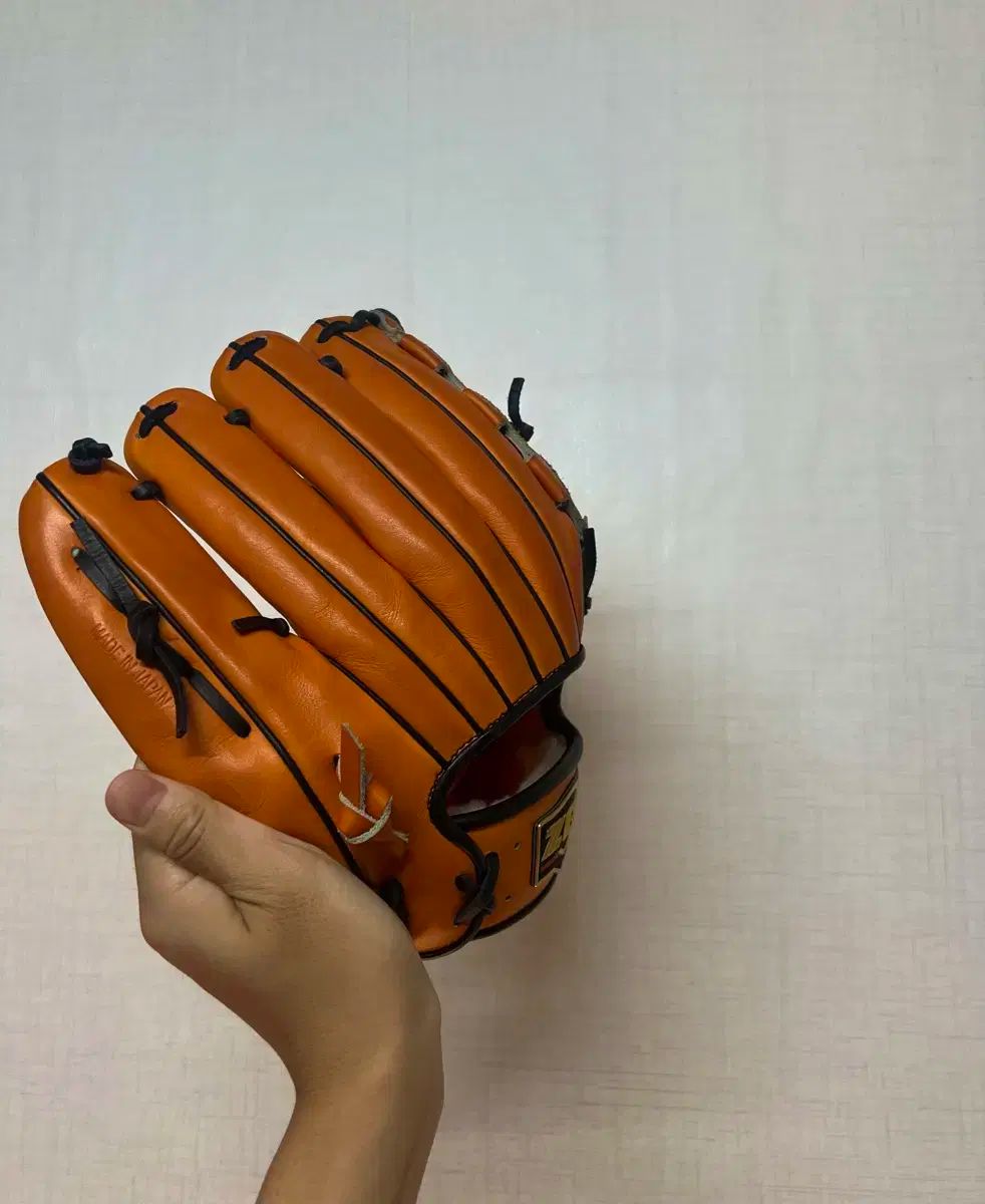 スラッガー 野球グローブ 赤黒（名前入り） タンから黒へ