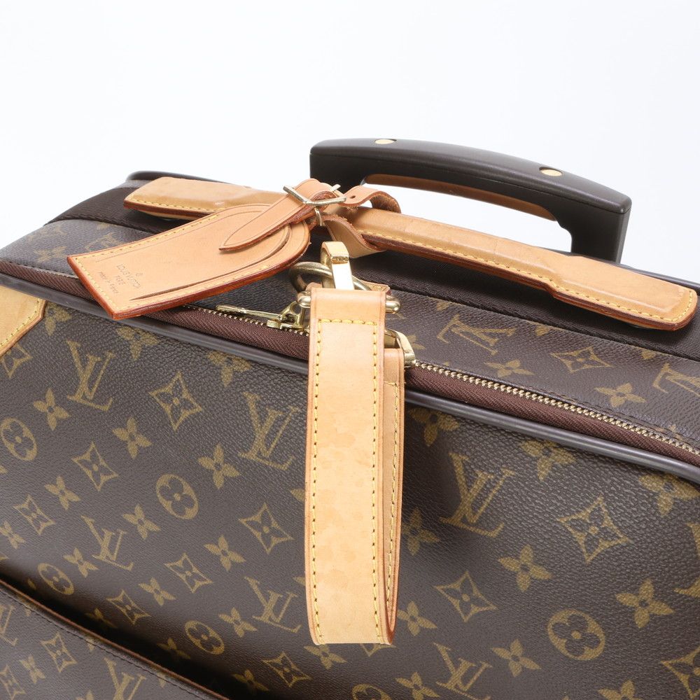 美品 ルイヴィトン モノグラム ペガス 55 M23294 レザー スーツケース
