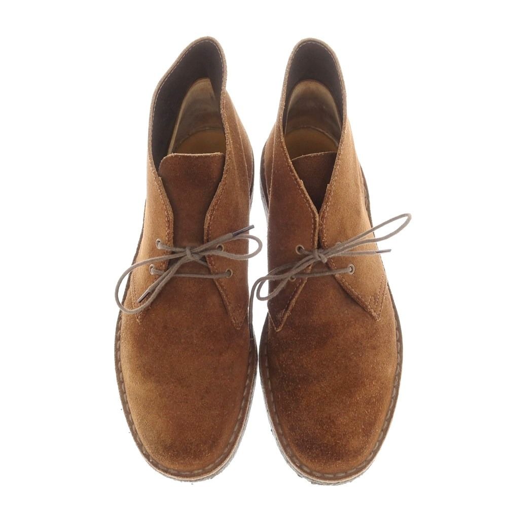 中古】クラークス Clarks スエード デザートブーツ ブラウン【サイズ