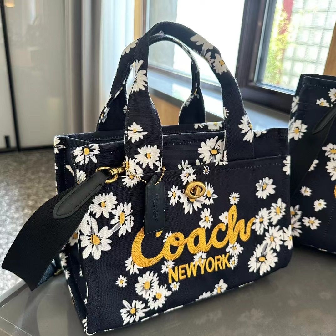 COACH コーチ キャンバス カーゴ トート 26 フローラルプリント 新品未使用 - メルカリ