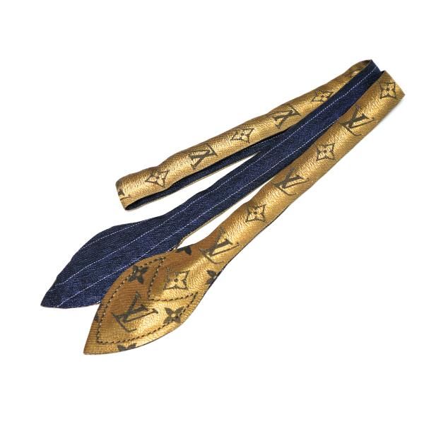 LOUIS VUITTON ルイヴィトン シルク モノグラムパターン