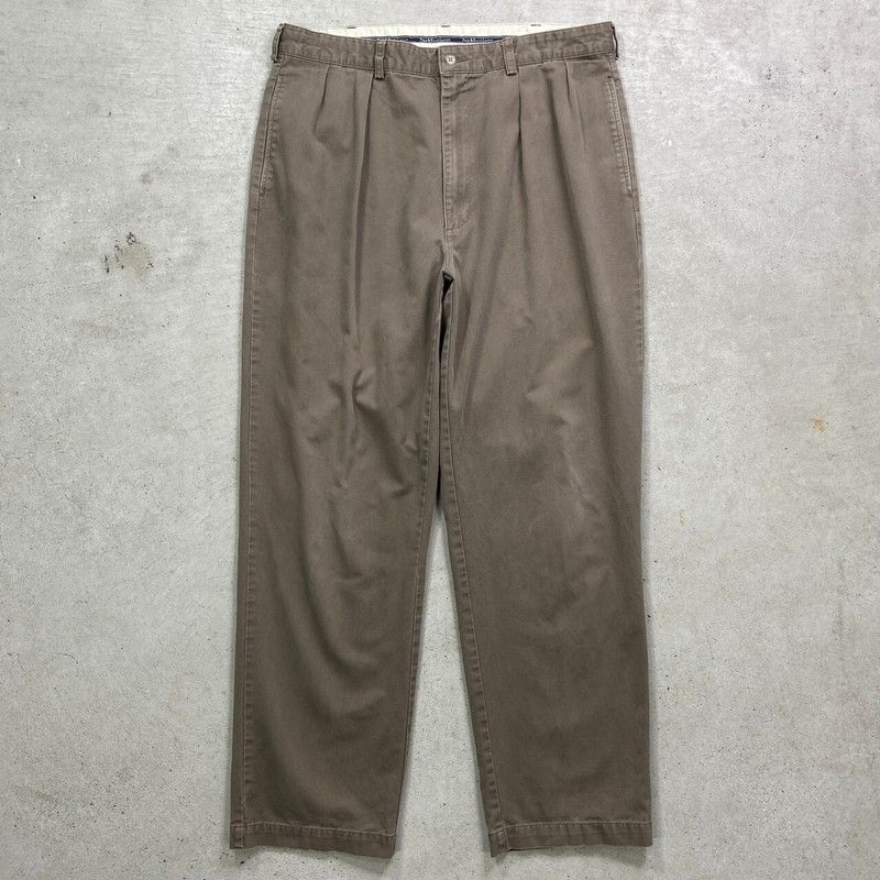 90年代 Polo Ralph Lauren ポロラルフローレン 2タック チノパンツ