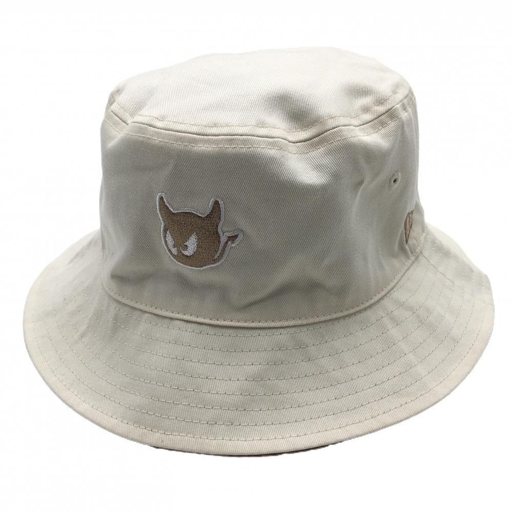 ニューエラ×WAAC ハット ベージュ ロゴ刺しゅう M ゴルフウェア New Era