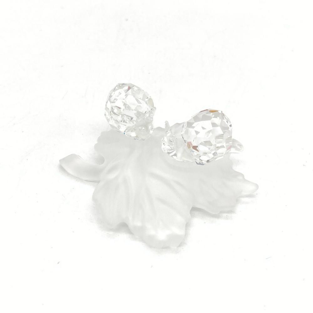 SWAROVSKI - スワロフスキー SWAROVSKI かたつむり オブジェ 置物 268196 クリア【中古】 スワロフスキー置物・アクセサリー専門店 ☆プラネタリウム☆