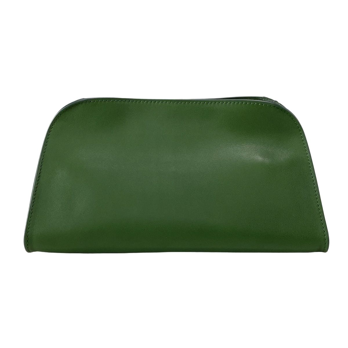 THE ROW ザロウ クラッチバッグ ペギー ダークグリーン 2WAY レザー