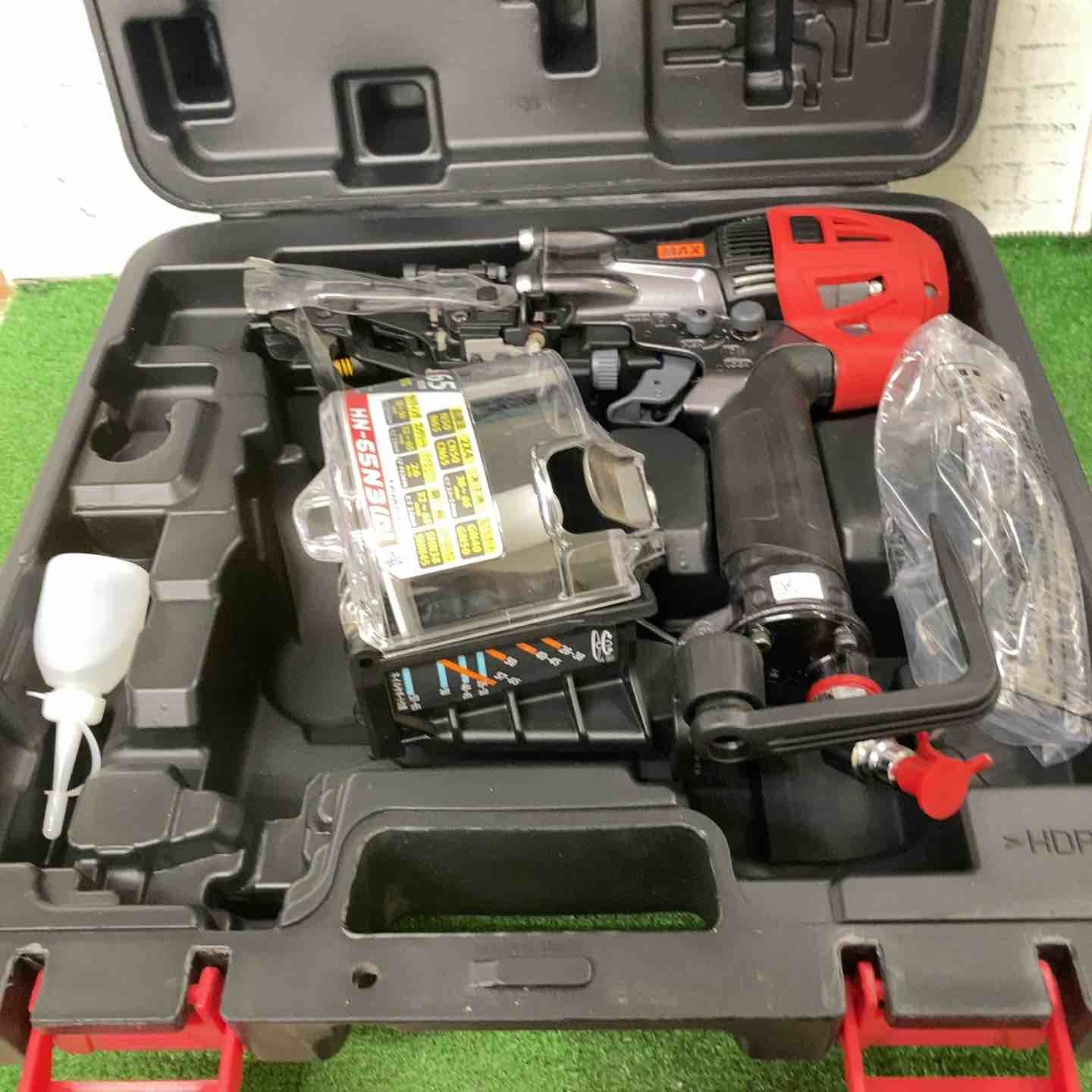  マックス MAX 高圧エア釘打ち機 HN 65 N 3 D G その他 電動工具 エア工具