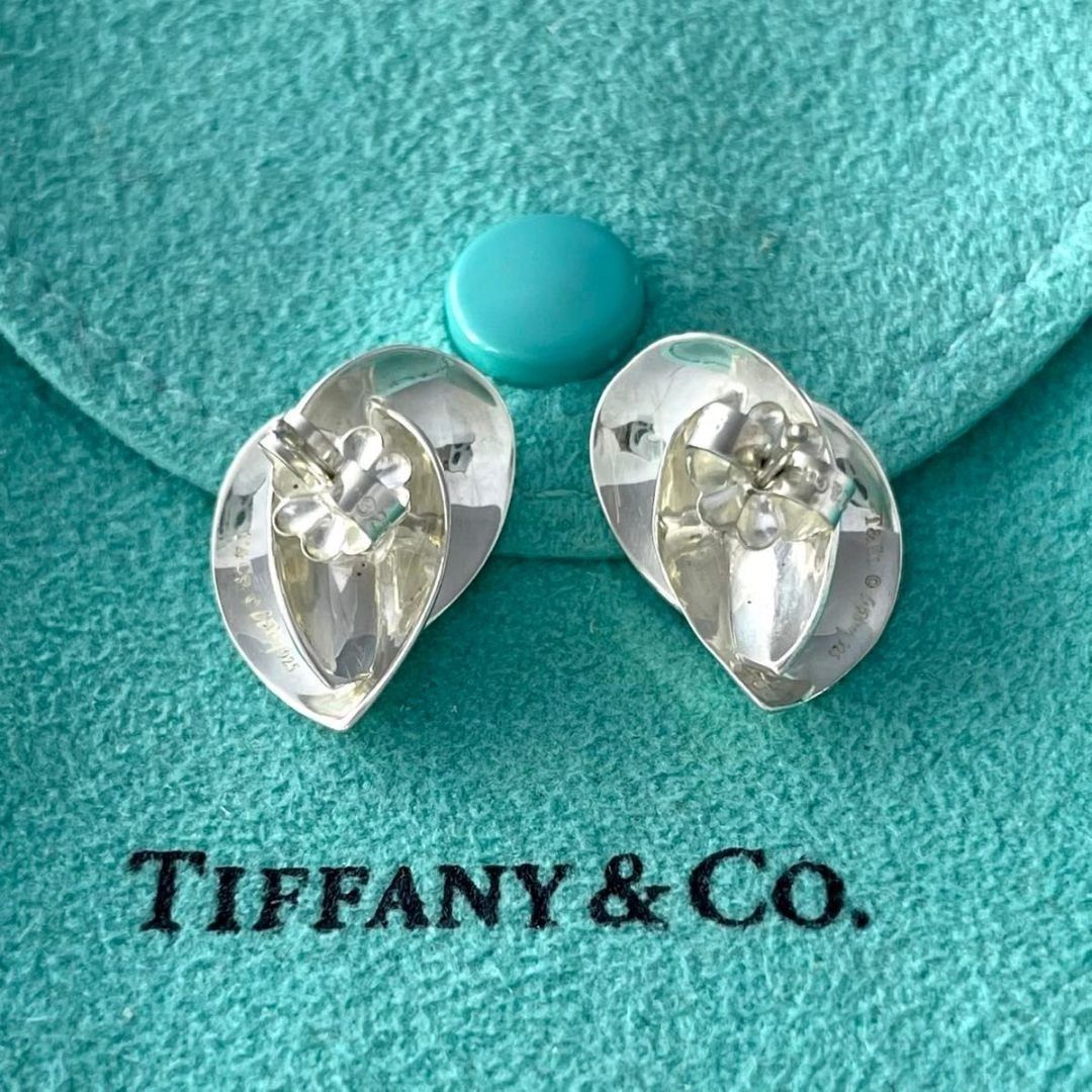 ティファニー フランクゲーリー ハート リーフ ピアス 925 Q41fe