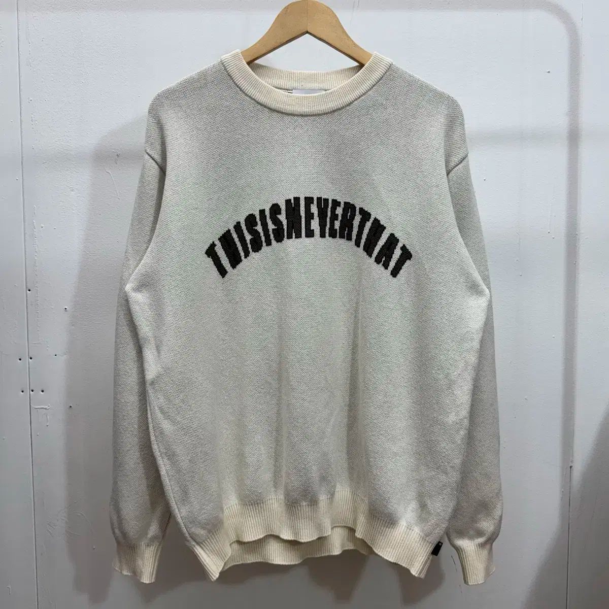 thisisneverthat ニットセーター S thisisneverthat（ディスイズネバー 