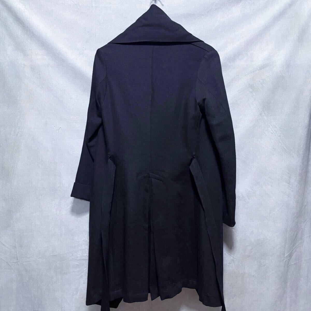 ANN DEMEULEMEESTER アンドゥムルメステール 三者混 ボリュームネック 